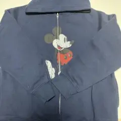 ディズニー裏起毛パーカー