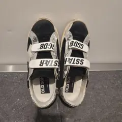 Golden Goose OLD SCHOOL スニーカー ブラック シルバーのサムネイル