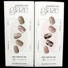 【新品】ダッシングディバ glaze ジェルネイルシール 2箱セット