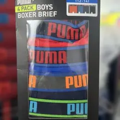 PUMA ボーイズ ボクサーブリーフ 4枚セット L (12-14)