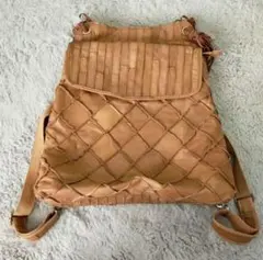 本革 2way リュック ショルダー 柔らかレザー 本革