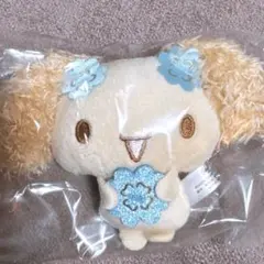 シナモロール シークレットマスコットブローチ 水色クローバー シフォン