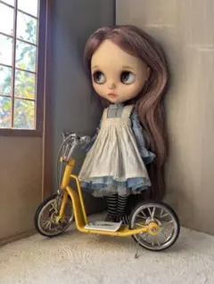 ブライスサイズドール用イエローScooter