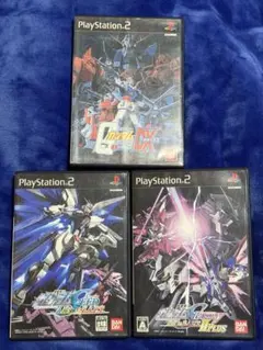 PS2ソフト 機動戦士ガンダムシリーズ 3本セット