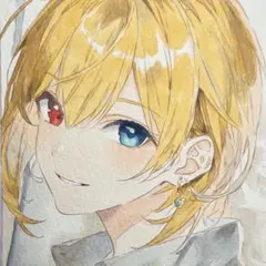 オリジナルイラスト　男の子　コピック　ファンアート　手書きイラスト　1
