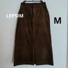 LEPSIM　コーデュロイタイトスカート　M
