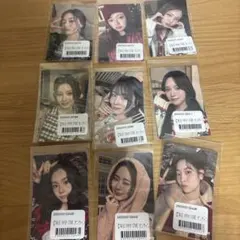 TWICE オンラインくじ カード9枚セット