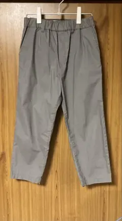 ルルレモン パンツ 無地 L ベージュ ストレッチ テーパード 普段着 