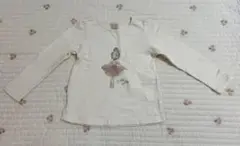 プティマイン　100 バレリーナモチーフ　長袖Tシャツ　ロンT