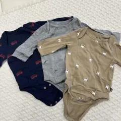 GAP ロンパース　男の子　3枚セット　60cm 3-6ヶ月
