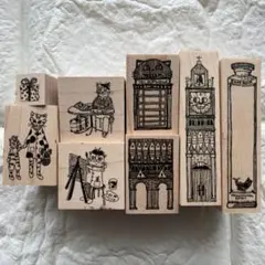 ありさ＆あかめがね　スタンプ ８個 セット