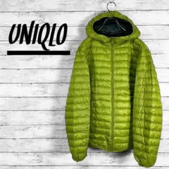 OLD UNIQLO Y2K ウルトラライトダウンジャケット ライムグリーンL