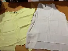MANGO タンクトップ　カットソー　2枚セット　セットのサムネイル