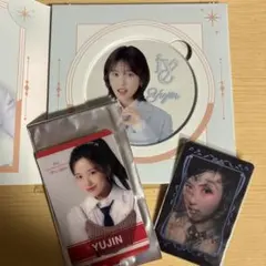 IVEユジン アクリルコースター レンチキュラーカード FC フォンタブ セット