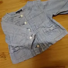 デニムジャケット ライトブルー 100cm~