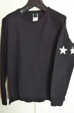 BASE　CONTROL 長袖Tシャツ ブラック　星のサムネイル