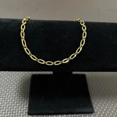 ゴールドカラー チェーンブレスレット