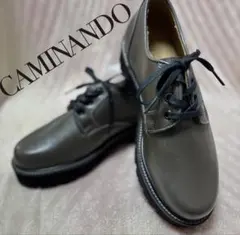 ★美品★ Caminando カミナンド ダークブラウン レースアップシューズ