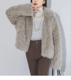 JEANASIS MIXカラーファーブルゾン