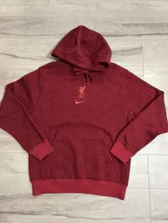 リヴァプール　Liverpool NIKE ナイキ　赤　トレーナー　フード　XS
