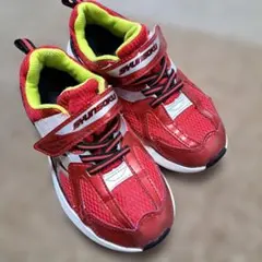 SKUNSOKU レッド キッズスニーカー 20cm