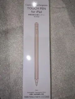 iPad用タッチペン ピンク 充電式　２本