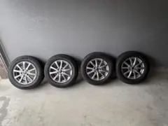 エンケイタイヤセット195/65R15 pcd100 プリウスや86車検用など - メルカリ