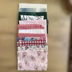 生地セット パッチワーク 花柄 チェック柄ドット柄