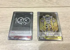 ヴァイスシュバルツ　Disney100周年　保安官ウッディ　ミッキー&ミニー