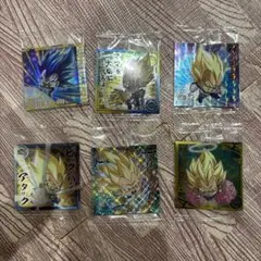 ドラゴンボール　ウエハースシール　ベジータセット