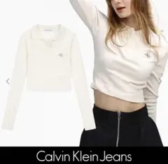Calvin Klein ロングスリープポロシャツ★期間限定セール★