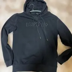 DSQUARED2 ブラック パーカー Lサイズ