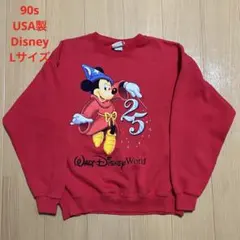 mickey Inc ミッキー　裏起毛　スウェット　90s Lサイズ　USA製