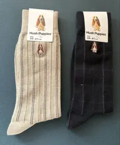 Hush Puppies メンズソックス 25-27cm 2足セット