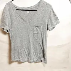 レディース 半袖 Tシャツ グレー M アズール