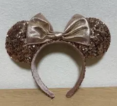 ♡大人気デザイン♡ディズニー　カチューシャ　スパンコール　ピンク