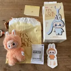 ラブブ LABUBU PIN FOR LOVE ミニラブブ ぬいぐるみ 【Ｊ】