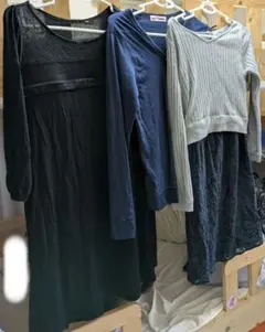 マタニティウェア　ワンピース　カーディガン　授乳服