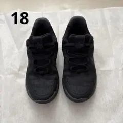 NIKE STAR RUNNER キッズ スニーカー ブラック　18のサムネイル