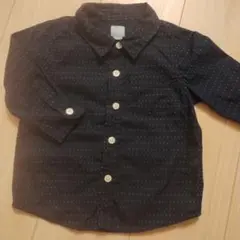 babyGap 紺色 シャツ 80cm