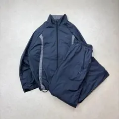 00s NIKE ナイロンセットアップ ネイビー archive y2k
