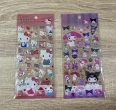 【新品未開封】クリアキャンディシール ハローキティ＆マイメロ・クロミのサムネイル