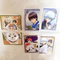 銀魂 カード CPプレート 6枚セット