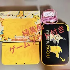 最安値　極美品Newニンテンドー3DSLL ピカチュウ【イエロー】ソフト　付