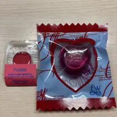 fwee ジェリーキーチャーム & チーク・リップセット　小型持ち運び用