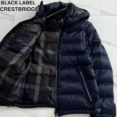 4way✨L ブラックレーベルクレストブリッジ　ダウンジャケット　ホワイトグース 美品 ブラックレーベルクレストブリッジ 4WAY ホワイトグース ダウン L