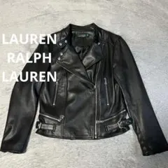 【未使用に近い】ラルフローレン・ブラックレーベル＊高級ラムレザー・ジャケット 未使用に近い】ラルフローレン・ブラックレーベル＊高級ラムレザー