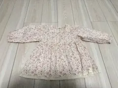 Aosta花柄 長袖 ワンピース 韓国子供服