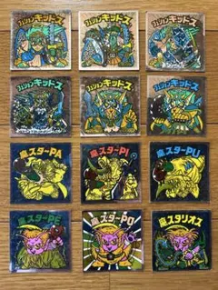 旧ビックリマン17弾ヘッド　まとめ売り12枚 ロッテ