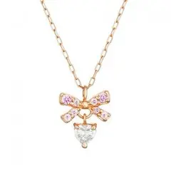 値下げしました！Canal４℃ ピンクゴールドネックレス